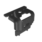 Esdec FlatFix end clamp, black, 35mm- Rubicon UK Shop